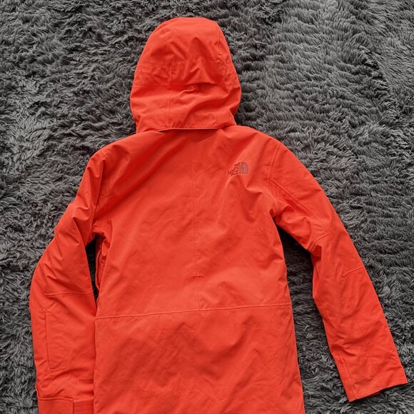 The North Face Chakal Ski Jacket - Men’s [S] - Orange/Red - DryVent Waterproof - Picture 3 of 3